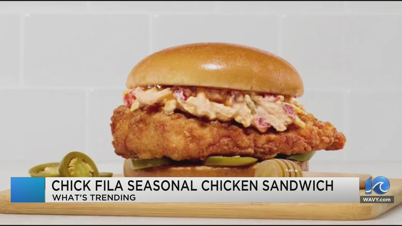 Chick-fil-A will have pimento cheese chicken sandwich, caramel shake