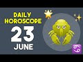 Cancer horoscope today - June 23, 2025