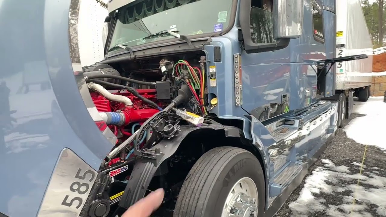 Дальнобой США.. Замена воздушной панели.. Рейс в Техас за капустой..