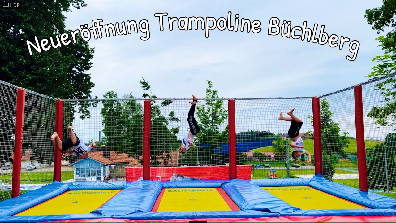 Neueröffnung Trampoline Büchlberg 🤜🏽M&M Bros🤛🏽and friends