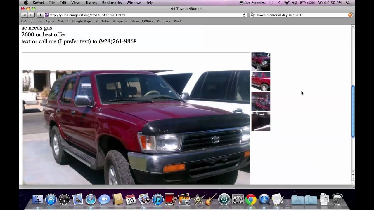 Craigslist Yuma Used Cars and Trucks - Chevy Silverado ...