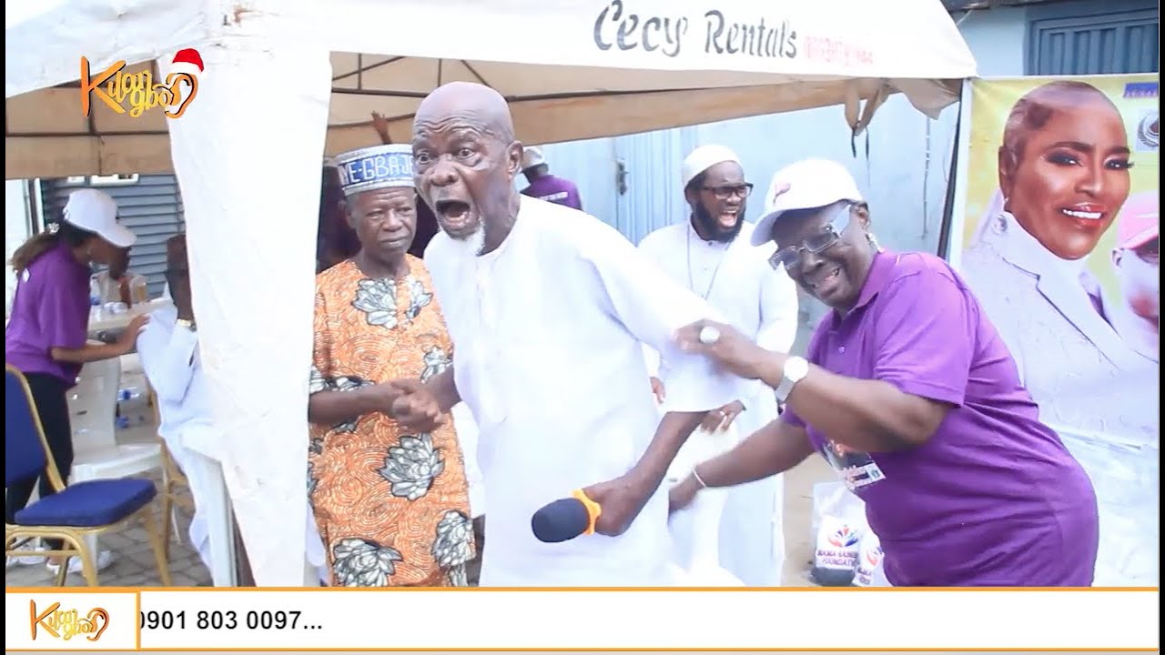 Download 98-Year-Old Actor, Charles Olumo Praise 80-Year-Old Mama Rainbow @ The Remembrance Of Her Late Mum