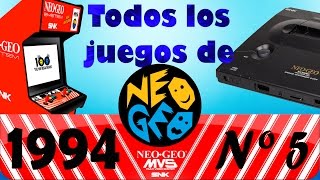 Análisis de Todos los juegos de Neo Geo - Nº 5 - 1994 - (Comentado en castellano)