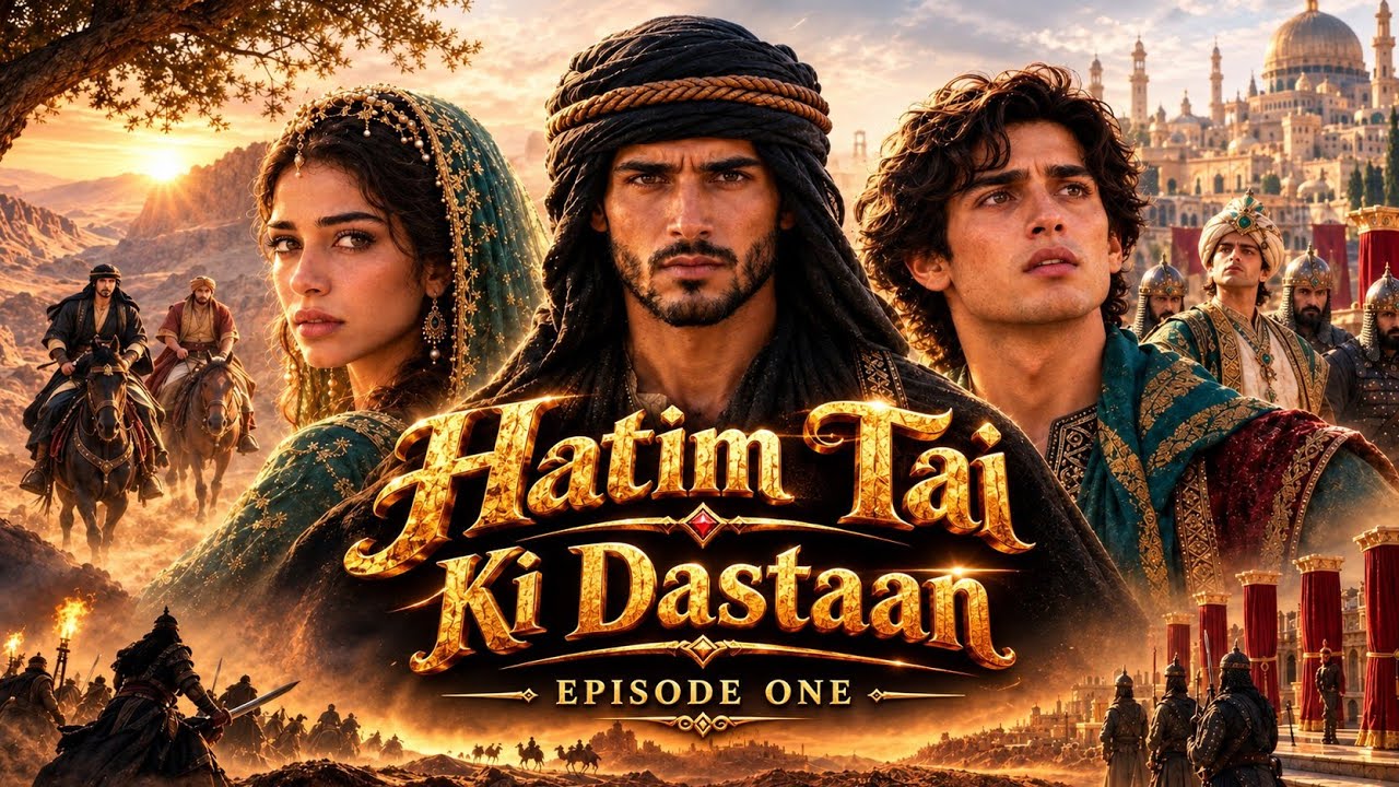 Hatim Tai Ki Dastaan, an AI film by Jinn & Jasmine Studios
