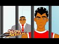 S3E12 Snakes on a Train | SupaStrikas Soccer kids cartoons | Super Cool Football animation