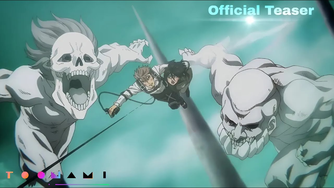 Attack on Titan Final Chapter Special 2 Eng Dub Toonami Promo - YouTube