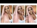 WATCH ME SLAY THIS CHEAP PINK AMAZON WIG| PINK WIGS ON BROWN/DARKSKIN | XTREND HAIR