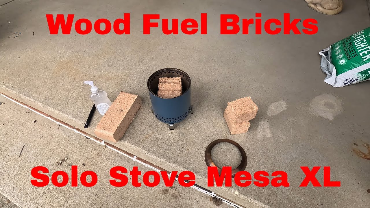 Testing Wood Fuel Blocks in the new Solo Stove Mesa XL YouTube
