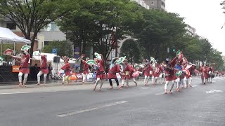 #夢祭連粋樂 @ 仙台すずめ踊り (大流し①) 2017-07-23T10:51