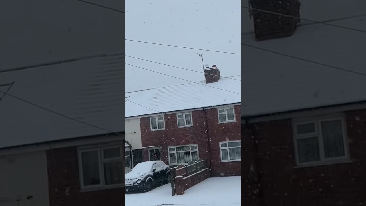 Birmingham first snowfall December 2022