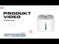 Starlyf Pet Fountain | Trinkbrunnen für Katzen und Hunde | Wasserspender leise | Deutsch