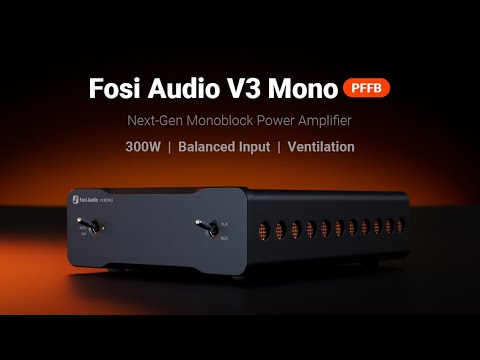 Fosi Audio V3 Mono Home Audio Power Amplifier with PFFB