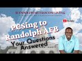 PCSing to Randolph AFB?  Your Questions Answered