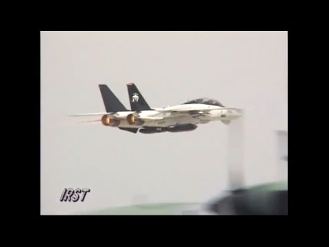 【daytime】VX-9 F-14B (UPGRADE) DEMO NAS Point MUGU Airshow 1999