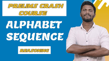 ALPHABET SEQUENCE | CRASH COURSE | (NIACL AO / SBI PO\ IBPS CLERK / IBPS PO ) |JD