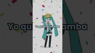 Miku quiere CHAMBA | Cover Parodia Anamanaguchi - Miku oo ee oo español