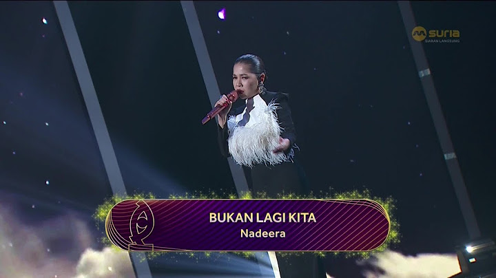 Nadeera Zaini performs 'Bukan Lagi Kita' | Pesta Perdana 2025 Main Show