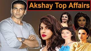 Akshay kumar Top Affairs Raveena Priyanka Rekha Shilpa Pooja batra PBH News