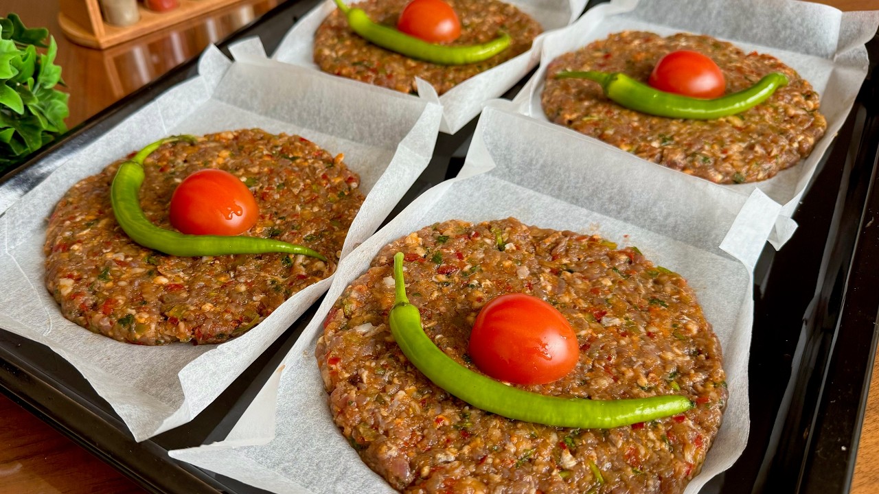 HAZIRLAMASI SADECE 5 DAKİKA ❗️EN KOLAY İFTAR YEMEĞİ 😍MİSAFİR YEMEĞİ KAĞIT KEBABI - Çiçekintarifleri