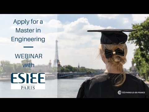 Apply for a master in engineering with ESIEE Paris