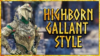 ESO Highborn Gallant Style