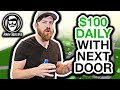 How To Make $100 A Day With NextDoor (SUPER EASY METHOD)