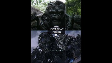 optimus primal rotb vs lockdown aoe// #edit #transformers #shorts