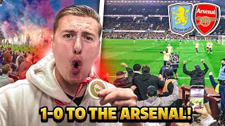 SAKA DOES IT AGAIN!!🔥 Aston Villa 0-1 Arsenal | Premier League Matchday Vlog