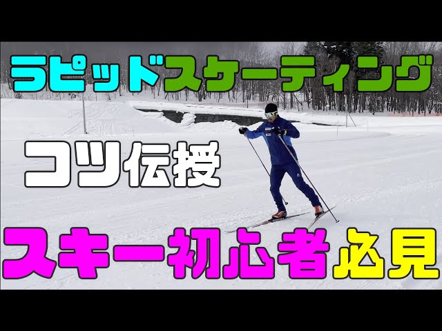 クロスカントリー、スケーティング用になります。