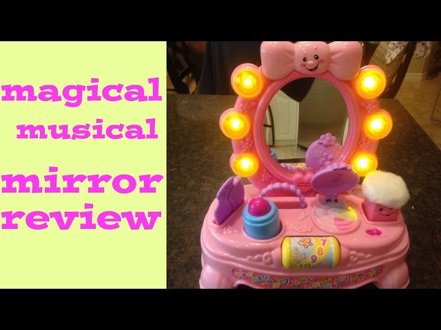 Fisher Price Laugh and Learn Magical Musical Mirror Review - YouTube