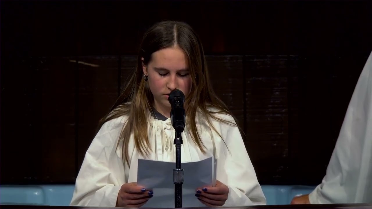 Anna Lucas Baptism - April 14, 2024