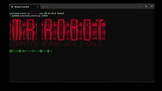 Username Recon Python Script