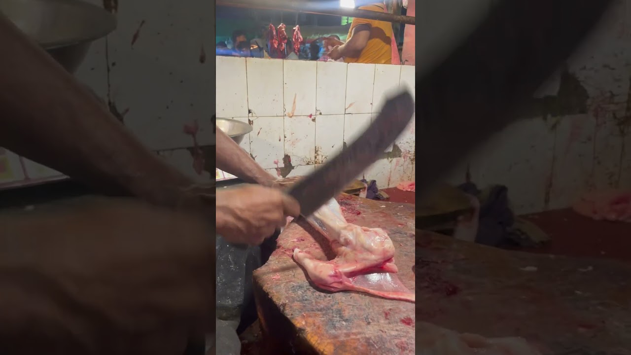 Fastest Cow leg cutting Skills 
