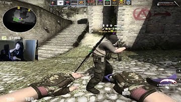 CS:GO - GeT_RiGhT plays FPL on Cobblestone