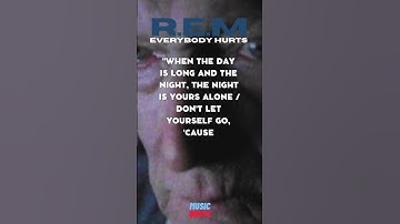 Thumbnail of R.E.M. - Everybody Hurts | Quote