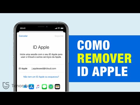 Vídeo: Como Desvincular O IPhone Do Apple ID: Como Excluir A Conta Do Apple ID No IPad, IPhone E Outros Dispositivos, Instruções