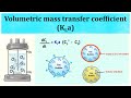 Volumetric mass transfer coefficient (KLa)