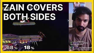 Zain covers both sides (ZainNaghmi) | Smash Melee Highlights