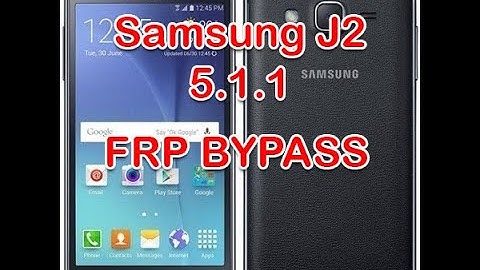 FRP REMOVE | Samsung Galaxy J2 (SM-J200GU) 5.1.1 Google Account bypass