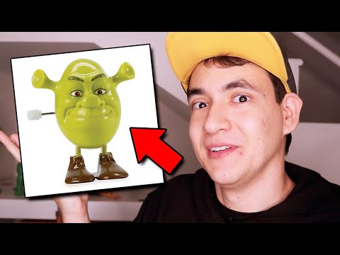 REAGINDO A BRINQUEDOS FALSOS DO SHREK