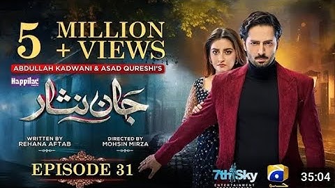 Jaan Nisar EP 31 _ [Eng Sub] _ Digitally Presented by Happilac Paits _ 13th July 20 _2024 _ Har pal