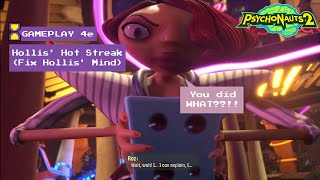 Psychonauts 2 Gameplay 4e | Hollis Hot Streak - Lady Luctopus