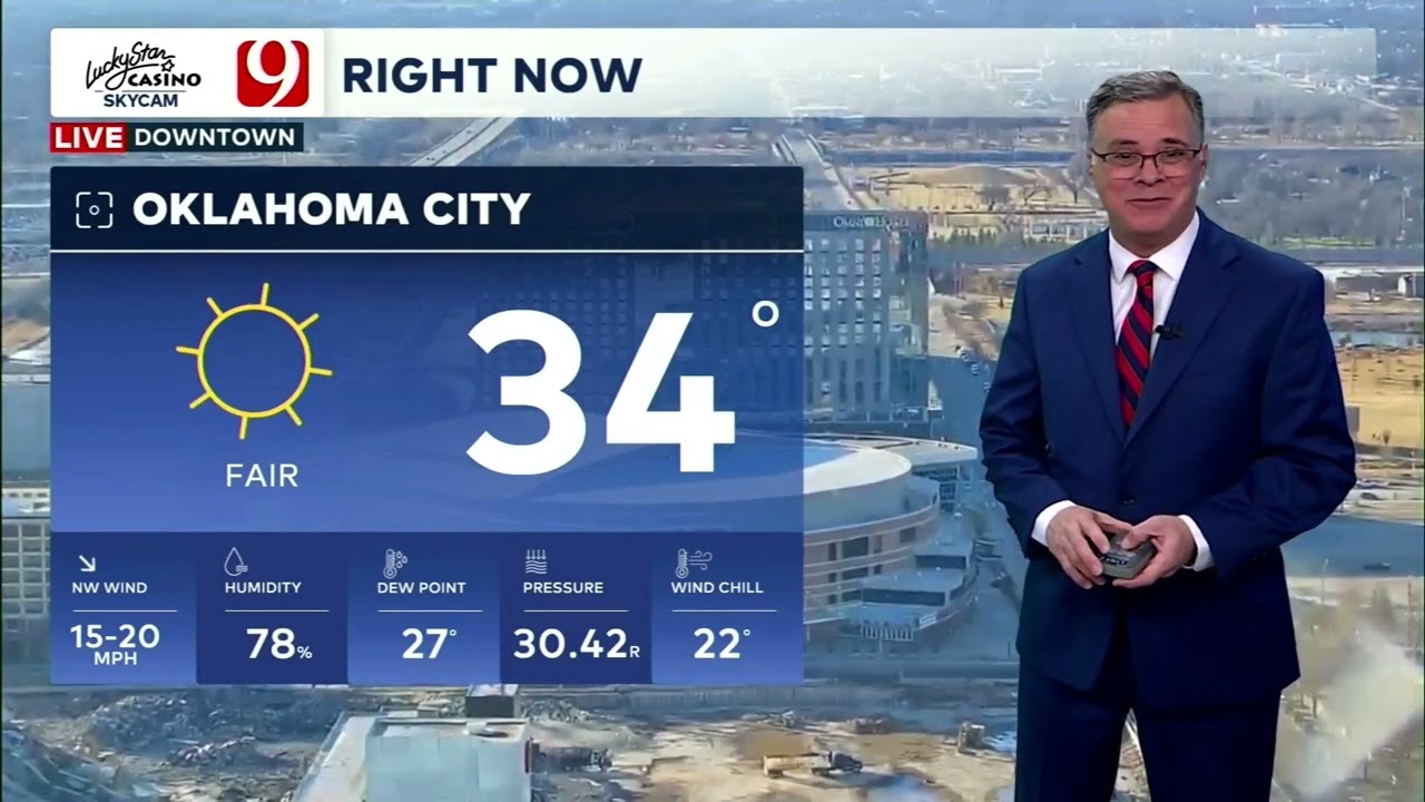 Прогноз погоды на субботу утром от Джеда Кастлса | 10 января 2026 г.