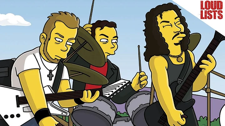 Top 10 Rock Star 'Simpsons' Cameos