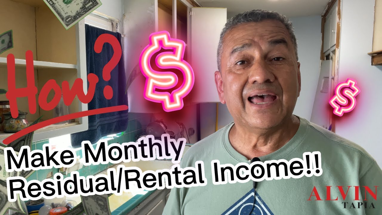 Make monthly residual income💰 with your investment property‼️😱 - Alvin Tapia, Realtor