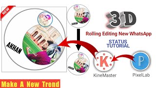 Dabal Crossing Rolling Status Editing In Kinemaster || Make A New Trend || capital Editx screenshot 3