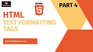 HTML Text Formatting Tags Tutorial - Coding Wallah | Learn Web Development from Scratch