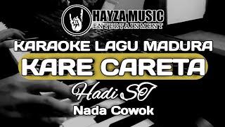 KARAOKE KARE CARETA NADA COWOK | LAGU MADURA