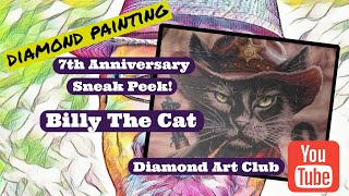 Diamond Art Club Sneak Peek - Billy The Cat