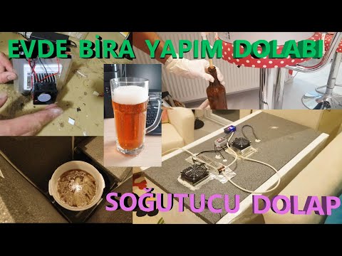 EVDE BİRA MAYALAMAK İÇİN SOĞUTUCU DOLAP YAPIMI - STRAFOR BİRA YAPMA DOLABI - KENDİN YAP - BİRA KİTİ